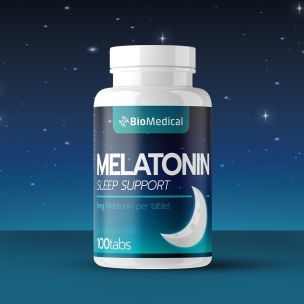 Melatonín 1mg, 100 tbl